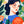 Portret van een vrouw in bloemen