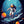 Kunstwerk van astronaut in ruimte