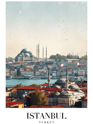 Iconische skyline van Istanbul