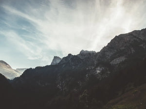 Prachtige natuurfoto van bergen