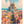 Sagrada Familia in kleurrijk stadslandschap