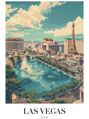 Schilderij van Las Vegas