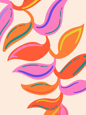 Kleurrijk design voor wanddecoratie