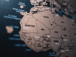 Mooie wanddecoratie met Afrika