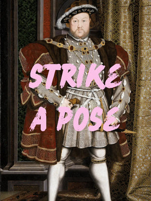 Indrukwekkend schilderij van de koning