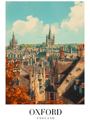 Schilderachtig uitzicht over Oxford