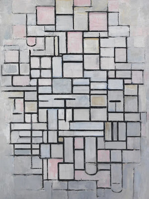 Minimalistische abstracte schilderij