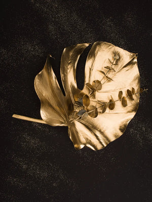 Elegant gouden blad decoratie