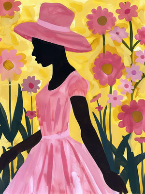 Stijlvol portret van vrouw