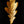 Elegant goudkleurig blad voor wand