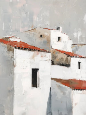 Architectuur kunst van mediterrane stijl