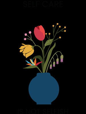 Kleurrijke bloemen in vaas