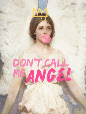 Engel met kronen en kauwgom