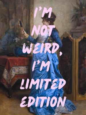 Vintage kunstprint voor interieur