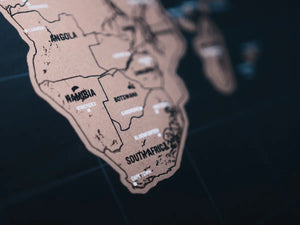 Historische kaart van Afrika