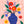 Moderne bloemenillustratie in vaas