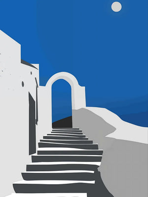 Mediterrane architectuur trap