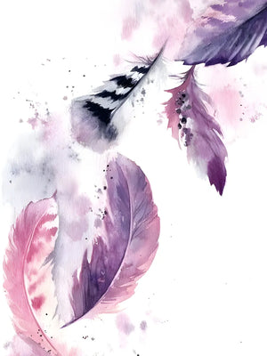 Dromerige veerillustraties