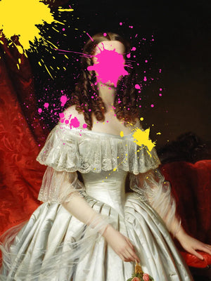 Traditioneel portret met hedendaagse twist