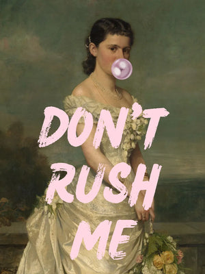 Modern kunstwerk met vintage uitstraling