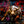 Abstracte stier met felle kleuren