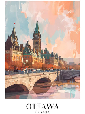 Prachtig uitzicht over Ottawa