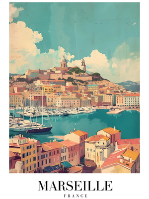 Zonneschijn boven Marseille