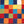 Vibrerende patchworkprint