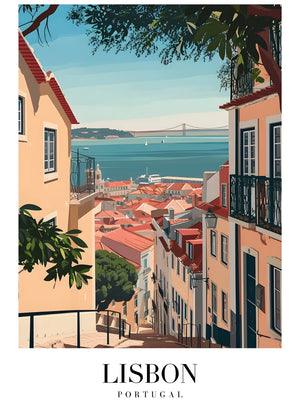 Prachtig uitzicht op de zee