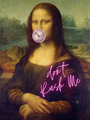 Sfeervolle Mona Lisa print