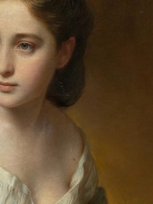 Klassiek portret in zachte tinten